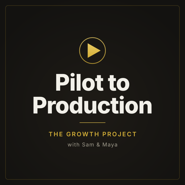 Pilot to Production podcast cover